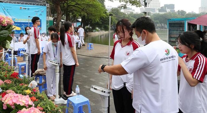 Kết quả của công tác chăm lo sức khoẻ, an toàn cho người tham gia đã góp phần vào thành công chung của lễ phát động