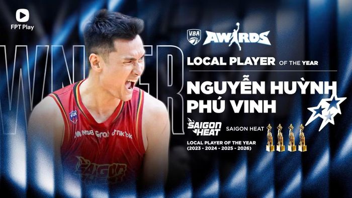 Nguyễn Huỳnh Phú Vinh - vận động viên nội binh xuất sắc. (Ảnh: VBA)