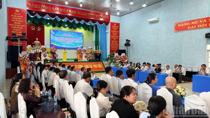Quang cảnh hội nghị. (Ảnh: THANH HẢI)