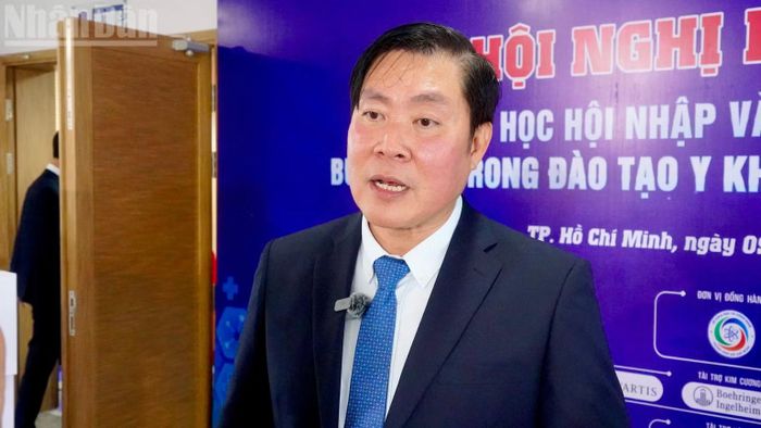 Tiến sĩ, bác sĩ Vũ Trí Thanh, Giám đốc Bệnh viện đa khoa Thủ Đức. (Ảnh: KHANG ANH)