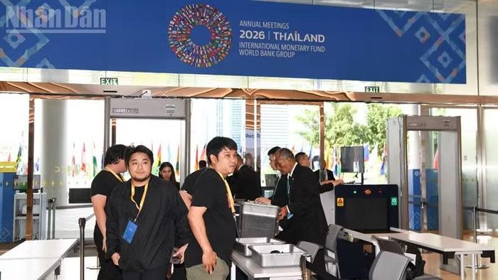 Hệ thống an ninh được triển khai ở mức cao. (Ảnh: MINH THẮNG)