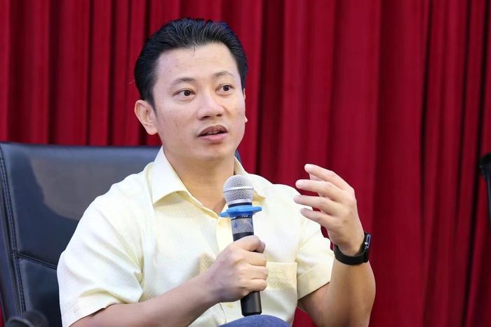 TS Trần Thế Vinh, phụ trách ngành Khoa học dữ liệu, trường ĐH Giao thông vận tải TP. HCM. Ảnh: BTC