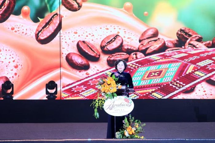 Bà Nguyễn Thị Hồng, Phó Chủ tịch Quốc hội phát biểu.
