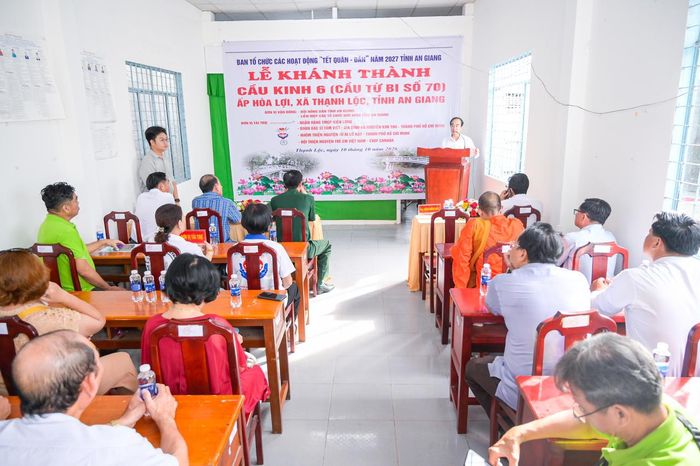 Quang cảnh buổi khánh thành. Ảnh: Phương Vũ