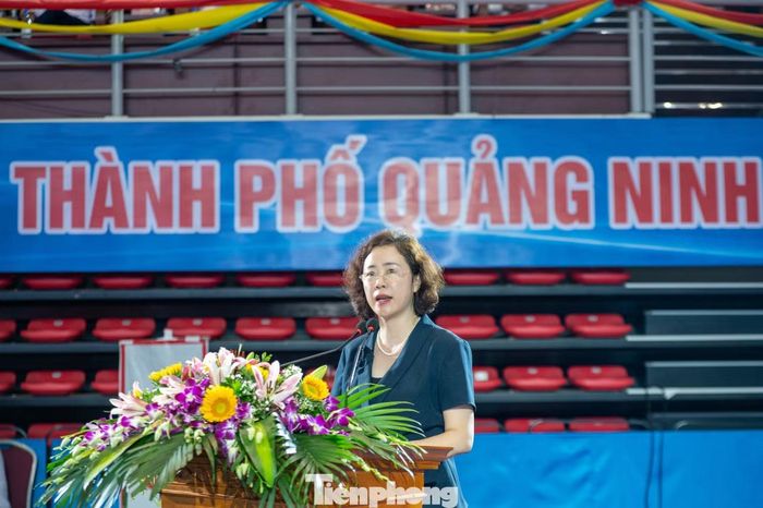 Đọc Diễn văn Khai mạc Đại hội, bà Vũ Thị Mai Anh - Phó Chủ tịch UBND thành phố, Trưởng Ban Chỉ đạo Đại hội TDTT thành phố lần thứ X, năm 2026 nhấn mạnh, hiện nay, phong trào TDTT đã phát triển rộng khắp, thu hút sự tham gia tích cực của các tầng lớp nhân dân. Thành phố xác định phát triển thể dục, thể thao là nhiệm vụ quan trọng nhằm nâng cao sức khỏe, thể lực, tầm vóc và chất lượng cuộc sống của nhân dân.