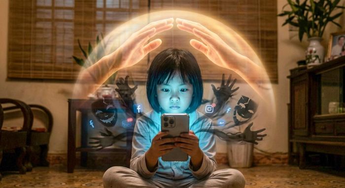 Bảo vệ trẻ em trên không gian mạng là trách nhiệm chung của toàn xã hội.