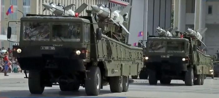 Các bệ phóng tự hành của hệ thống phòng không S-125-2M Pechora-2M. Ảnh: militarnyi.com