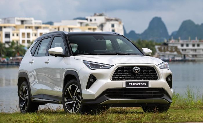 Toyota Yaris Cross lấy lại ngôi đầu trong nhóm xe sử dụng động cơ đốt trong. Ảnh: TMV