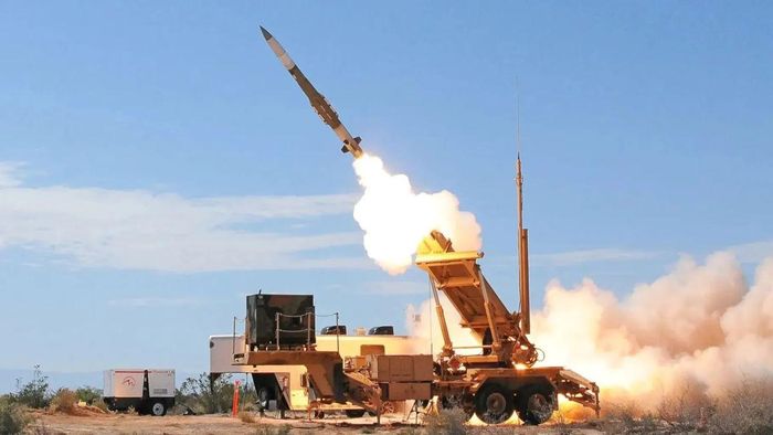 Hệ thống tên lửa phòng không Patriot MIM-104. Ảnh: Lockheed Martin/twz.com