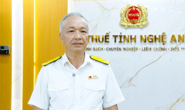 Ông Mai Đình Tú - Phó Trưởng Thuế tỉnh Nghệ An.