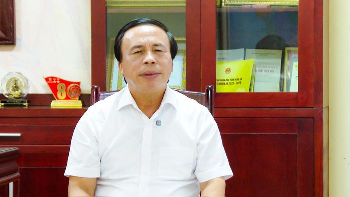 Ông Phạm Văn Hóa - Giám đốc Sở Công Thương.