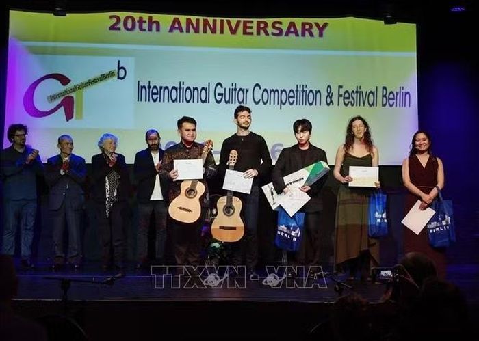 Các thí sinh đoạt giải của Cuộc thi và Liên hoan Guitar Quốc tế Berlin năm 2026.