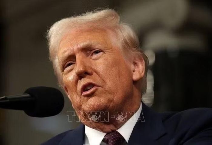 Tổng thống Mỹ Donald Trump. Ảnh: IRNA/TTXVN phát
