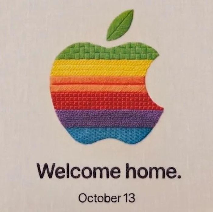 Apple tổ chức sự kiện mang tên "Welcome home" (Chào mừng về nhà) vào ngày 13/10.