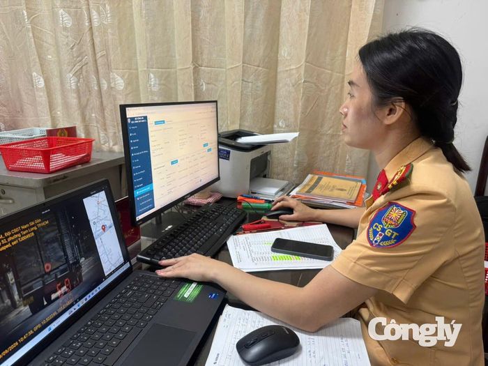 Đẩy mạnh phạt nguội qua hình ảnh.
