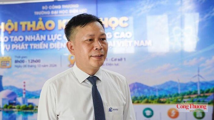 TS. Nguyễn Đăng Toản, Trưởng khoa Năng lượng và Phát triển bền vững.