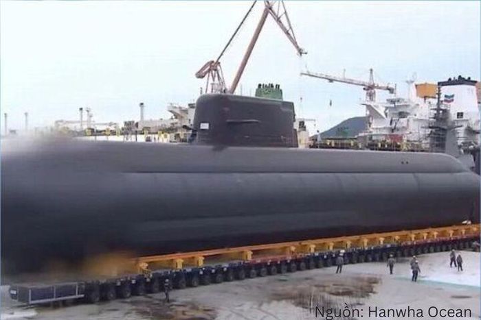 Tàu ngầm chạy diesel-điện Jangbogo-III PN. Nguồn: Hanwha Ocean