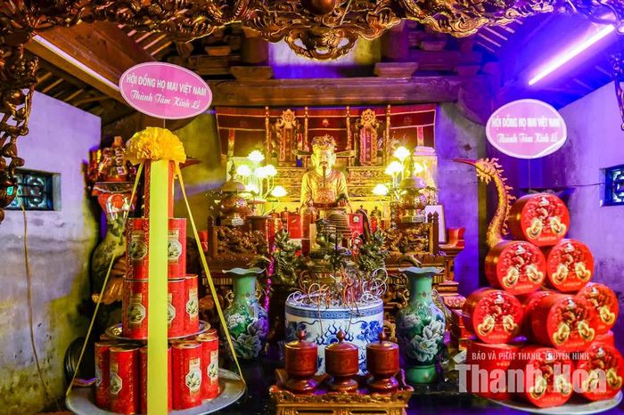 Theo truyền thuyết, Mai An Tiêm là nhân vật huyền sử thời Hùng vương, có công khai phá vùng đất ven biển Nga Sơn và gắn với sự tích quả dưa hấu đỏ. Là con nuôi vua Hùng, dù được ban nhiều bổng lộc, ông vẫn đề cao sức lao động, tin rằng thành quả do chính mình làm ra mới đáng quý.