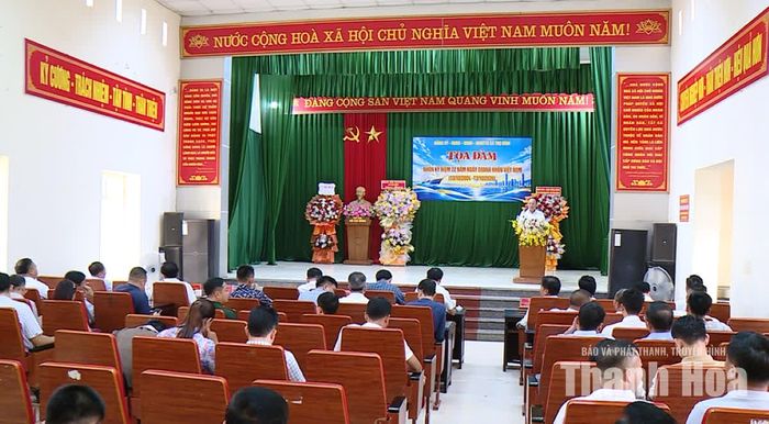 Xã Thọ Bình tổ chức tọa đàm kỷ niệm 22 năm Ngày Doanh nhân Việt Nam.