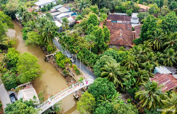 Vẻ đẹp nhà cổ Đông Hoà Hiệp. Ảnh: Lê Thạch Duy Hải