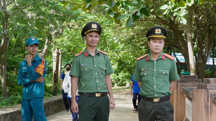 Lực lượng công an bảo vệ an ninh tại Lễ hội Katê năm 2026
