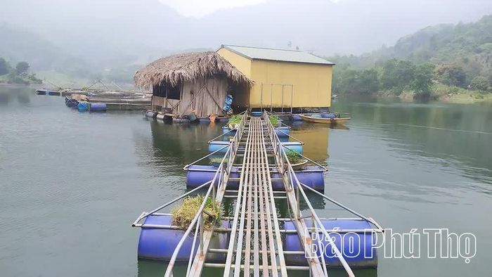 Hồ chứa nước Xuân Sơn, xã Xuân Đài, có dung tích trữ nước lớn, phục vụ sản xuất nông nghiệp và phát triển thủy sản tại địa phương.