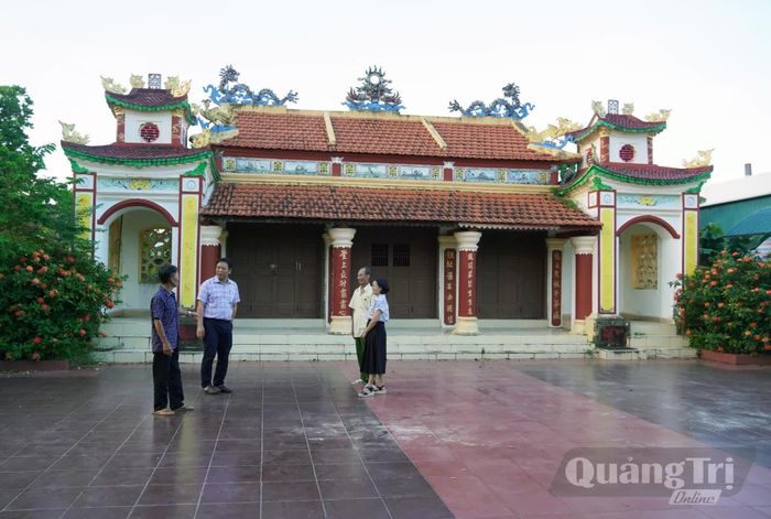Nhà thờ họ Nguyễn ở thôn Cổ Hiền, xã Trường Ninh (thuộc Khu vực Sở Chỉ huy cơ bản của Bộ Tư lệnh 559) - Ảnh: L.C