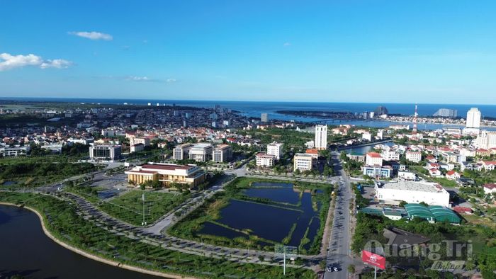 Không gian đô thị Đồng Hới-cực tăng trưởng trọng điểm của vùng - Ảnh: B.C