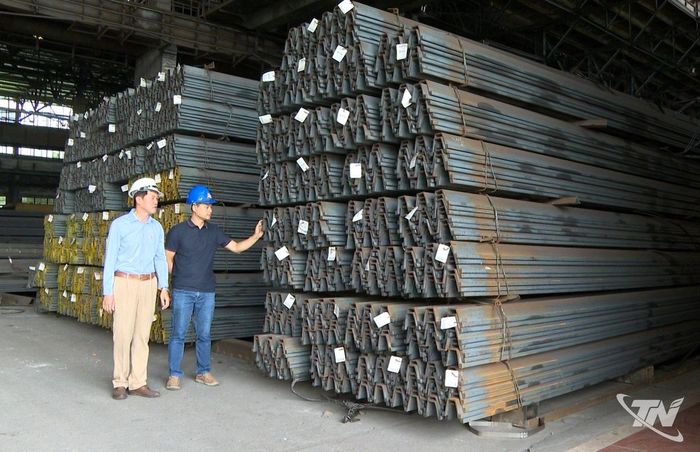 Sản phẩm thép của Công ty CP Gang thép Thái Nguyên được tiêu thụ tích cực, với sản lượng 9 tháng năm 2026 đạt 730 nghìn tấn, tăng 10,5% so với cùng kỳ năm trước.