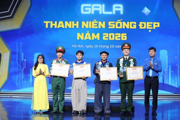 Những gương mặt thanh niên được vinh danh 