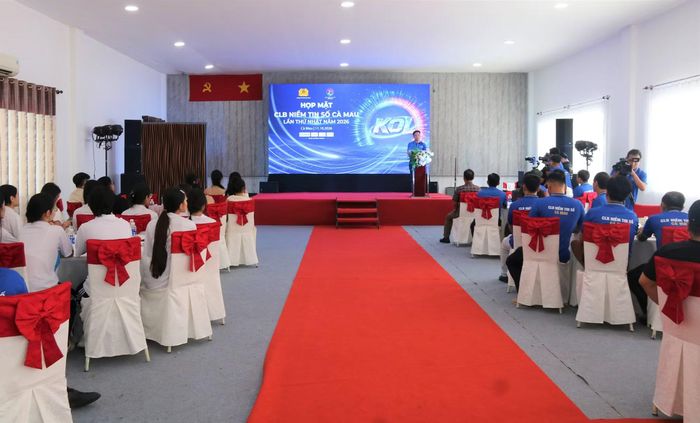 Quang cảnh buổi họp mặt.