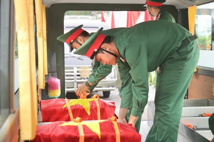 Buổi sơ duyệt nhằm kiểm tra, hoàn thiện công tác tổ chức và phối hợp giữa các lực lượng, chuẩn bị cho Lễ viếng, truy điệu và an táng hài cốt liệt sĩ.