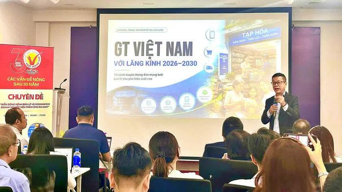 Ông Đinh Công Trí, Giám đốc Chiến lược kinh doanh cấp cao TT Group thông tin đến các doanh nghiệp.