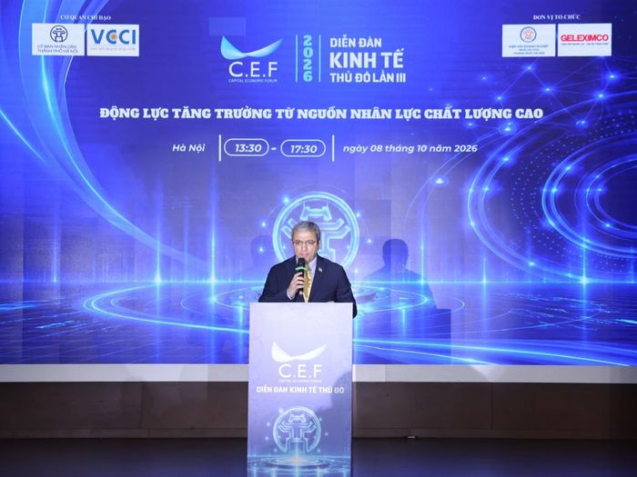 Ông Kanat Tumysh - Đại sứ Cộng hòa Kazakhstan tại Việt Nam.