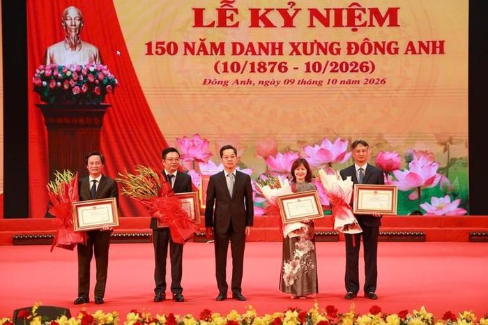 Các xã Thư Lâm, Phúc Thịnh, Thiên Lộc và Vĩnh Thanh được trao Bằng khen của Chủ tịch UBND TP. Hà Nội