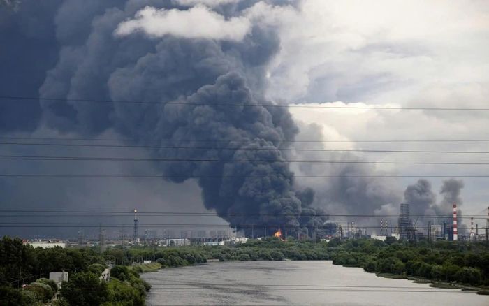 Vụ tập kích của Ukraine vào Moskva, Nga. (Ảnh: Reuters)