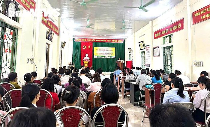 Người dân đồng tình, ủng hộ cao với chuyển đổi cơ cấu cây trồng sang cây lê VH6.