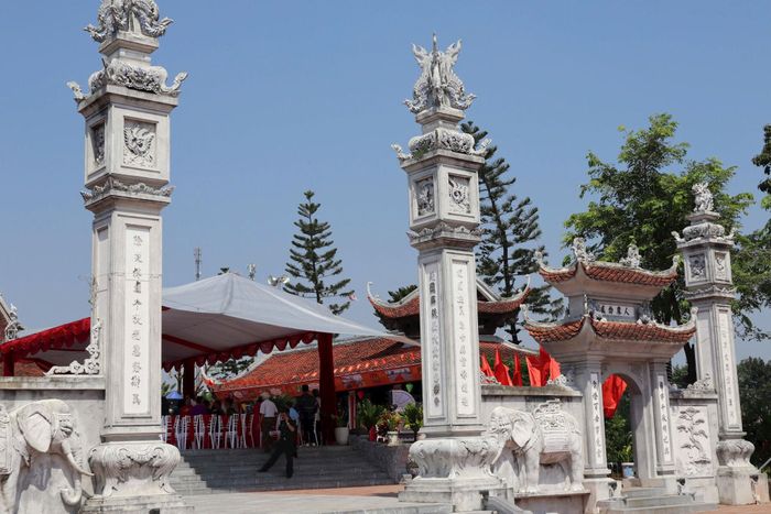 Xã Phúc Lộc định hướng xây dựng đình Vân Cốc trở thành điểm đến văn hóa, lịch sử, tâm linh có bản sắc... trong hành trình xây dựng nông thôn mới. Ảnh: Nguyễn Mai