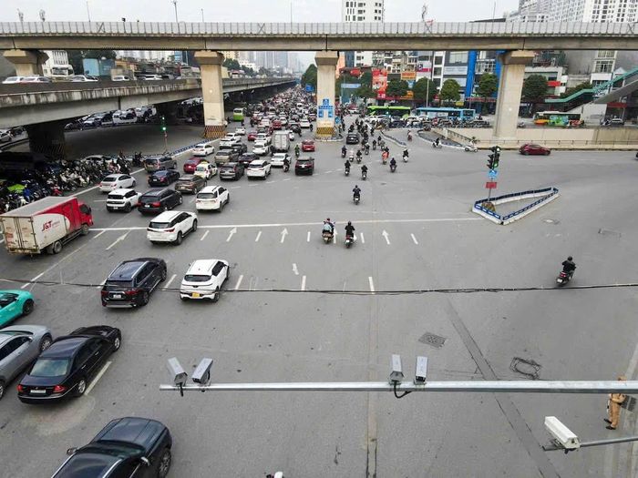 Nhiều phương tiện "tái phạm" kỷ lục đã bị camera AI ghi hình. 