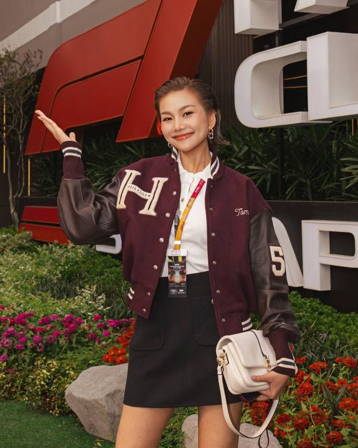 Cũng trong khuôn khổ sự kiện, Thanh Hằng có những trải nghiệm đặc biệt ở Paddock Club và xem đua xe công thức 1