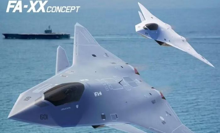 Cánh máy bay có hình dáng khá giống một số đặc điểm xuất hiện trên thiết kế F-47 của Boeing.