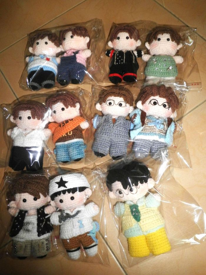  Các sản phẩm doll thần tượng của Khánh Linh. Ảnh: NVCC. 