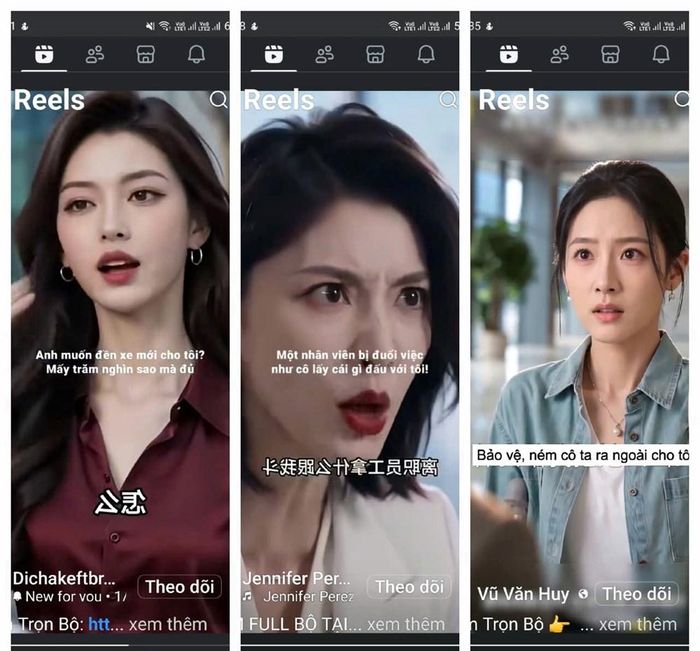 Phim AI thường khai thác những tình huống đố kỵ, trả thù và giải quyết mâu thuẫn bằng quyền lực