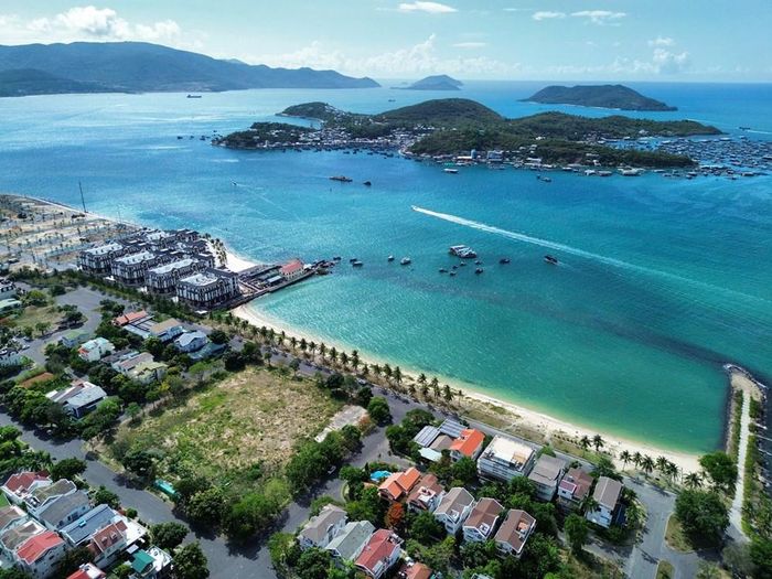 Một góc vịnh Nha Trang, tỉnh Khánh Hòa
