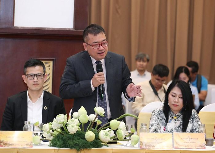 Đại diện các đơn vị, doanh nghiệp phát biểu ý kiến