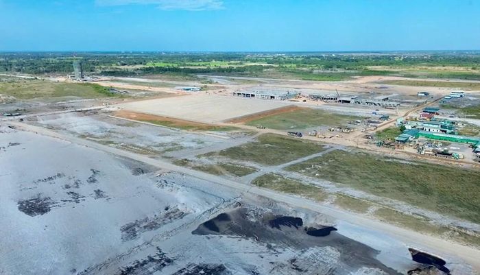 Toàn cảnh khu vực sân bay Quảng Trị. Ảnh tư liệu