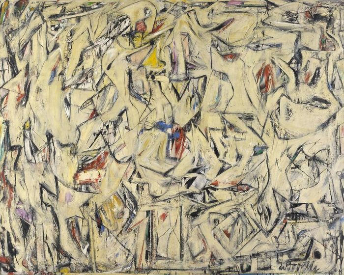 "Excavation" (1950), một trong những bức tranh quan trọng nhất trong sự nghiệp của Willem de Kooning