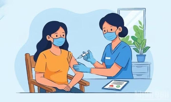 Tiêm vaccine là biện pháp phòng bệnh quan trọng.