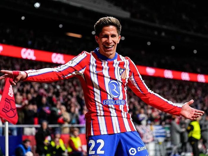 Tiền vệ Giuliano Simeone được đánh giá cao. Ảnh: Getty 