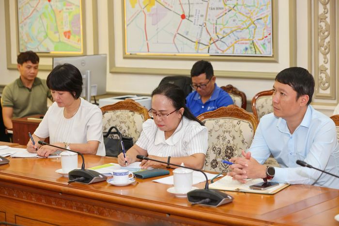 Các đại biểu tham dự hội nghị. Ảnh: HOÀNG TRIỀU